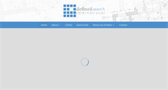 Desktop Screenshot of definedsearch.com